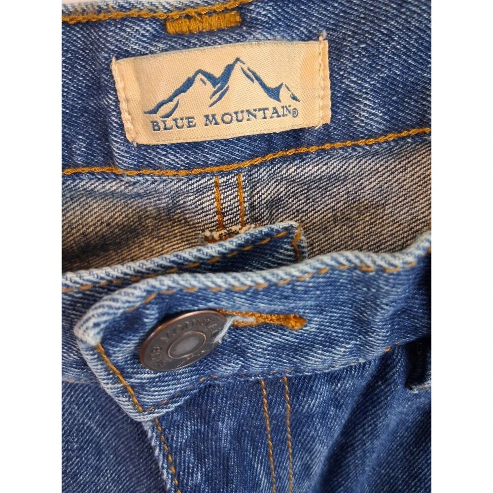 Men's Carpenter JeansBlue Mountain Relaxed Straight Leg 5-Pocket Medium Wash